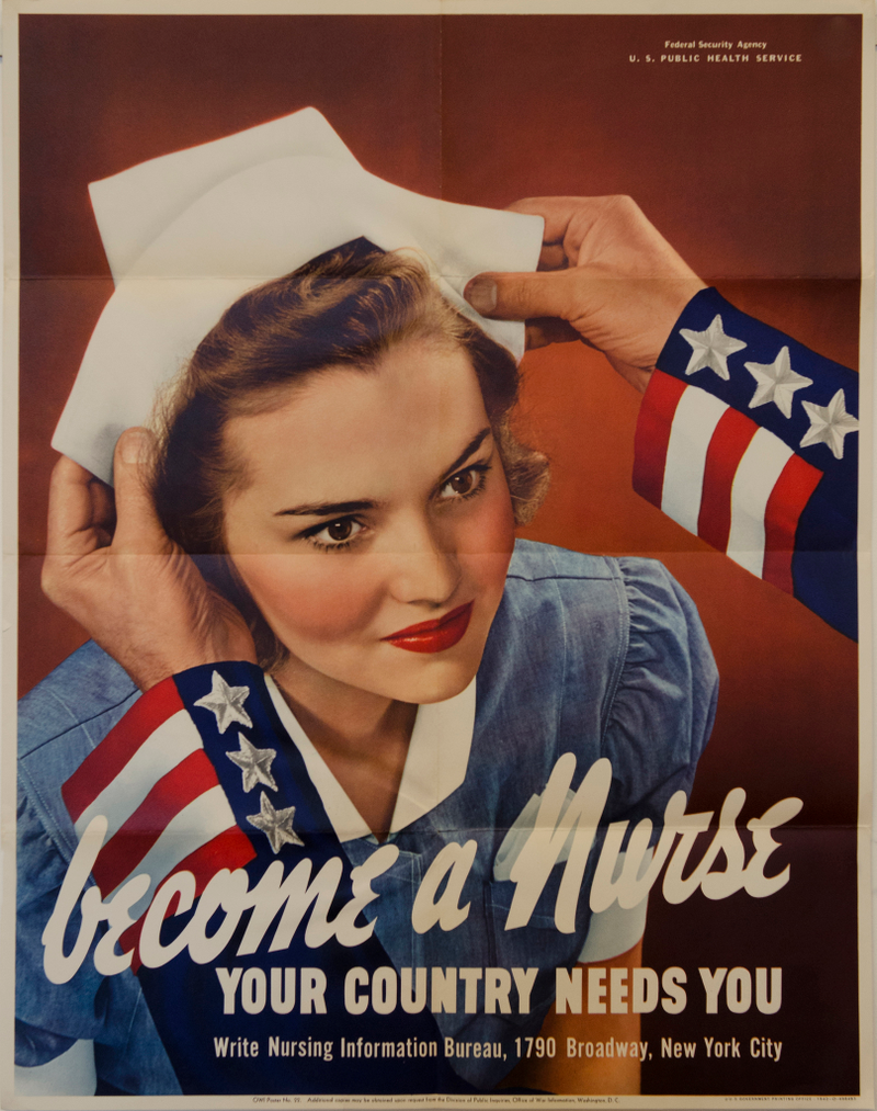 Illustration for article titled These Historic American WWII Posters Haven't Been Seen Since 1954